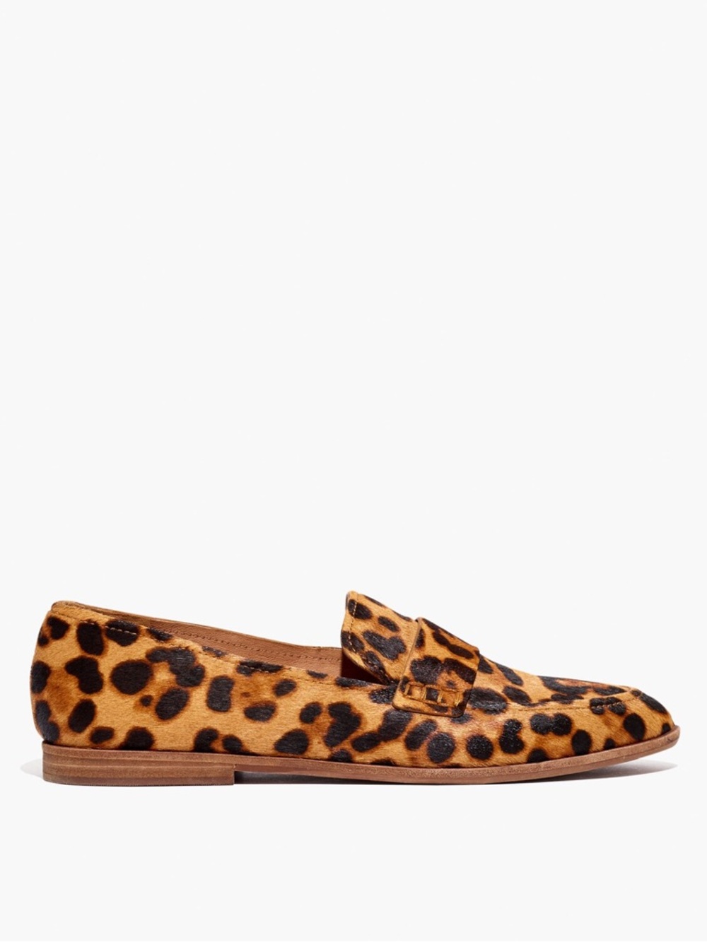 Madewell The Alex Loafer in Leopard Calf Hair - Picture 3 of 8